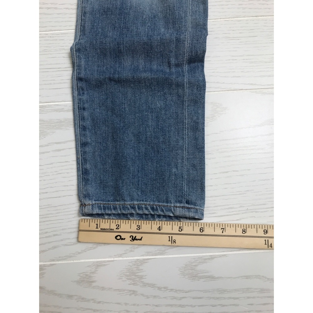 Citizens of Humanity Jeans Womens 27 Blue Whiskered Emerson Boyfriend Stretch - Picture 7 of 13